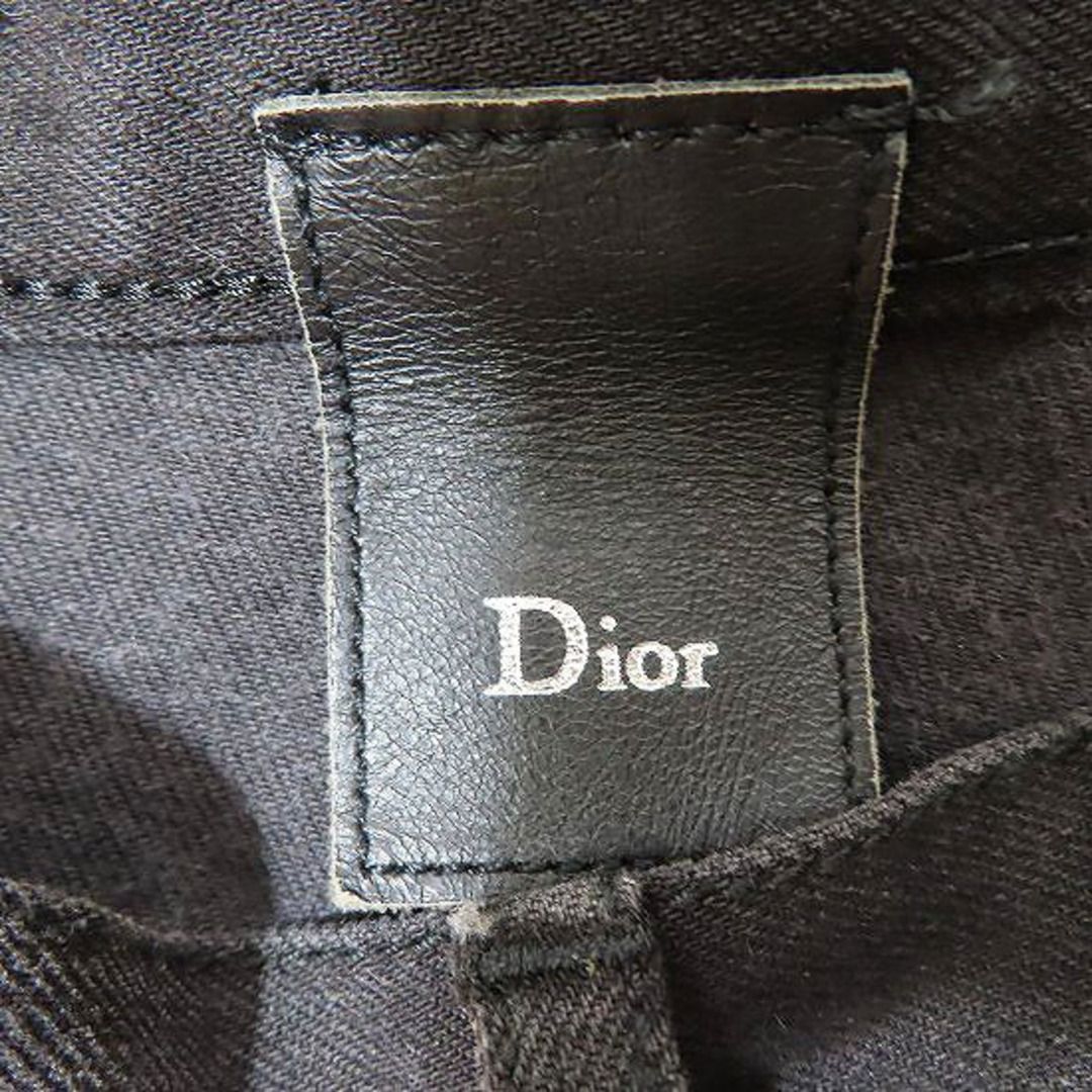 Dior(ディオール)のディオール Dior 黒スキニー デニムパンツ ボタンフライ ストレッチ 31 メンズのパンツ(デニム/ジーンズ)の商品写真