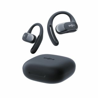 【色: ブラック】Shokz (ショックス) OpenFit Air オープンイ(ヘッドフォン/イヤフォン)