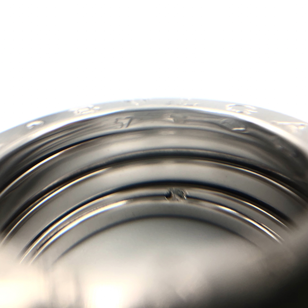 BVLGARI(ブルガリ)のBVLGARI ブルガリ ビーゼロワン リング 750 セラミック サイズ57 メンズのアクセサリー(リング(指輪))の商品写真