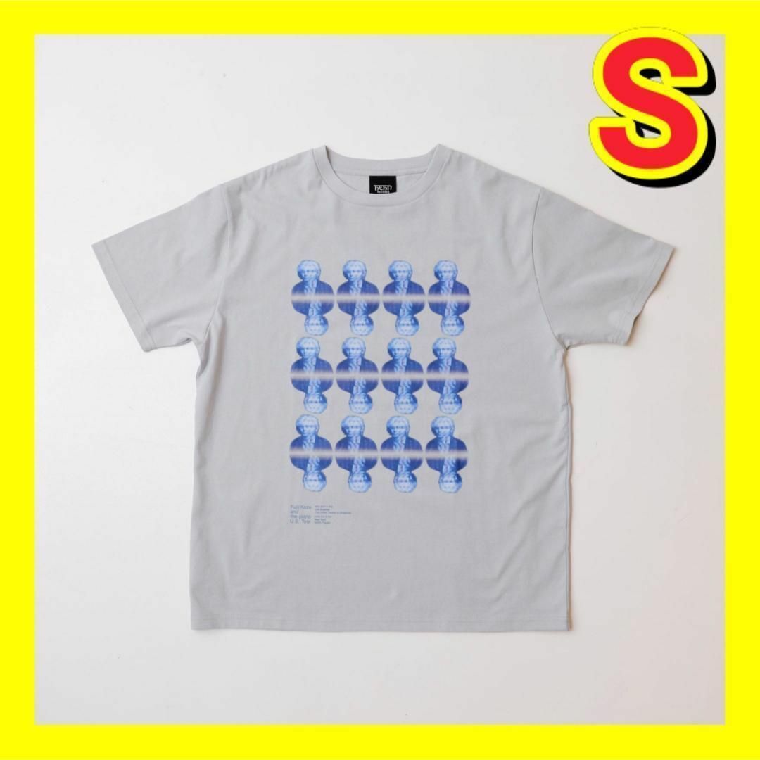 即日配送 FUJII KAZE 藤井風 アメリカツアー ライブ Tシャツ グレー レディースのトップス(Tシャツ(半袖/袖なし))の商品写真