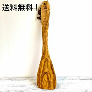 アルテレニョ(Arte Legno)のアルテレニョ　へラ　スパチュラ　オリーブ　イタリア製　新品未使用(調理道具/製菓道具)