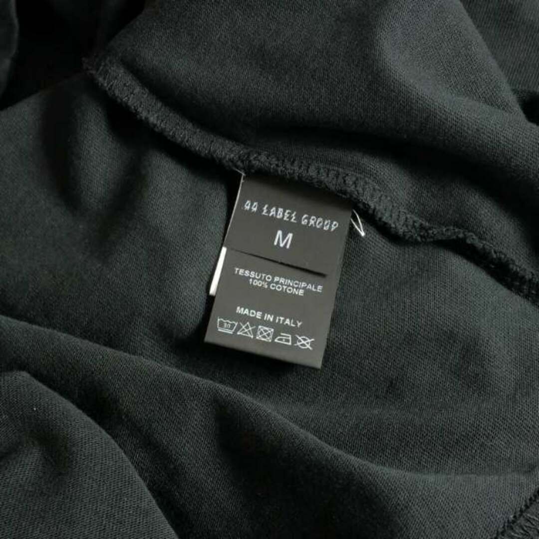 other(アザー)の44 LABEL GROUP プリントTシャツ カットソー 半袖 M ブラック メンズのトップス(Tシャツ/カットソー(半袖/袖なし))の商品写真