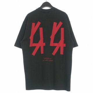 アザー(other)の44 LABEL GROUP バックプリントTシャツ カットソー ロゴ刺繍 M(Tシャツ/カットソー(半袖/袖なし))