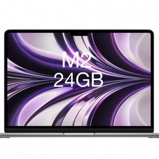 アップル(Apple)の専用 MacBook Air M2 メモリ24GB シルバー 256GB(ノートPC)