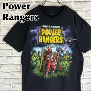 ティービーアンドムービー(TV&MOVIE)のPower Rangers パワーレンジャー イラスト Tシャツ 半袖 輸入品(Tシャツ/カットソー(半袖/袖なし))