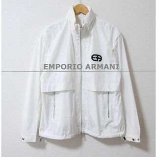 エンポリオアルマーニ(Emporio Armani)の美品 EMPORIO ARMANI 撥水 防風 2WAY フード ブルゾン(ナイロンジャケット)