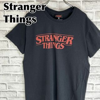 ティービーアンドムービー(TV&MOVIE)のStranger Things ストレンジャーシングス ロゴ Tシャツ 半袖(Tシャツ/カットソー(半袖/袖なし))