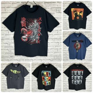 ティービーアンドムービー(TV&MOVIE)の【まとめ売り】STAR WARS スターウォーズ Tシャツ 半袖 L 6点セット(Tシャツ/カットソー(半袖/袖なし))