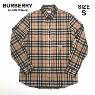 バーバリー(BURBERRY)の☆美品☆BURBERRY バーバリー ノバチェック 長袖シャツ メンズ Sサイズ(シャツ)