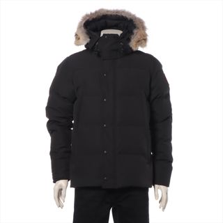 カナダグース(CANADA GOOSE)のカナダグース WYNDHAM コットン×ポリエステル L ブラック メンズ(その他)