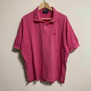 ラルフローレン(Ralph Lauren)のCHAPS RALPH LAUREN ラルフローレン ポロシャツ　ピンク　XL(ポロシャツ)