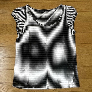 カリアング(kariang)のKariAng カリアング　ボーダーカットソー　ボーダーTシャツ(Tシャツ/カットソー(半袖/袖なし))