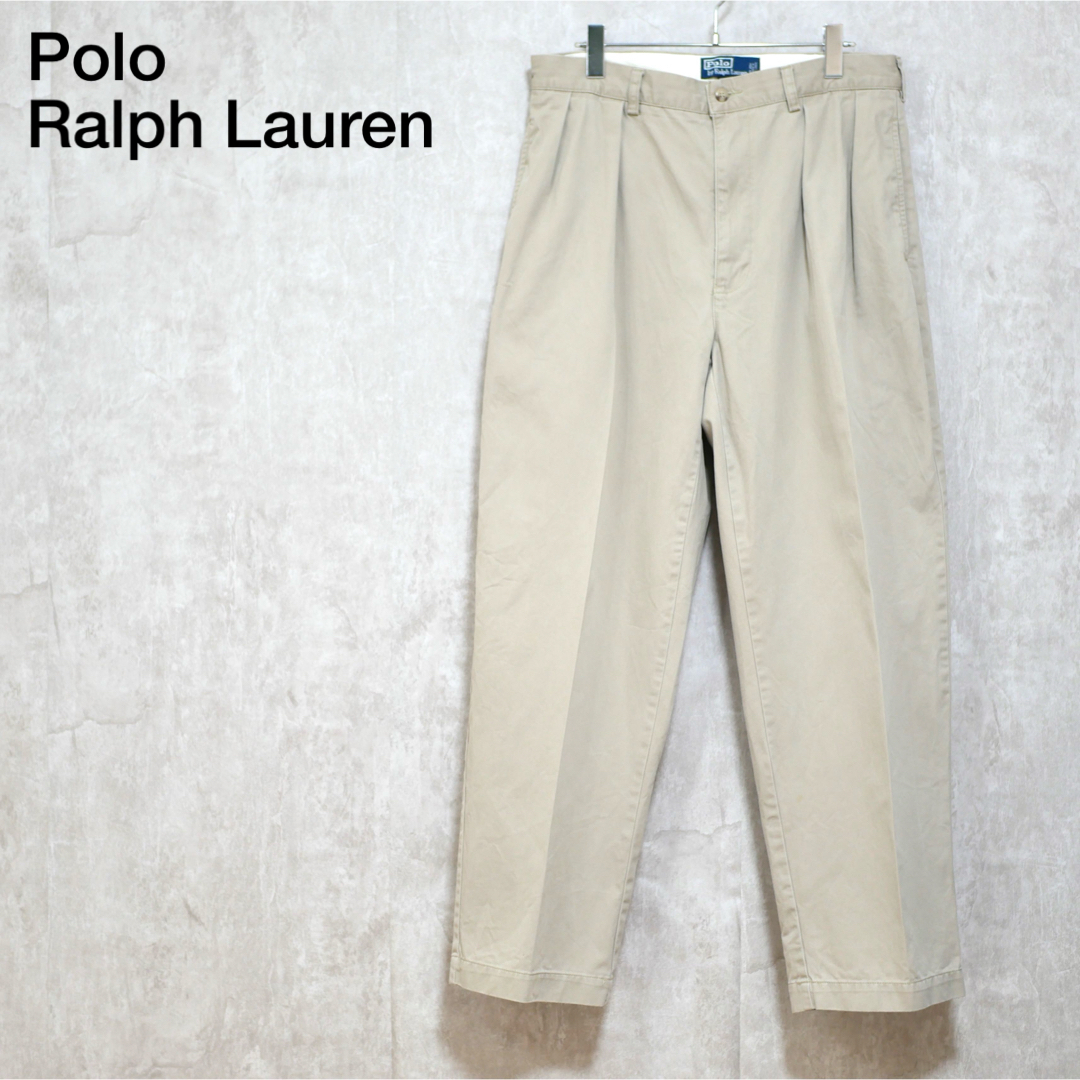 POLO RALPH LAUREN(ポロラルフローレン)のPolo Ralph Lauren 90〜00's ANDREW 35×30 メンズのパンツ(チノパン)の商品写真