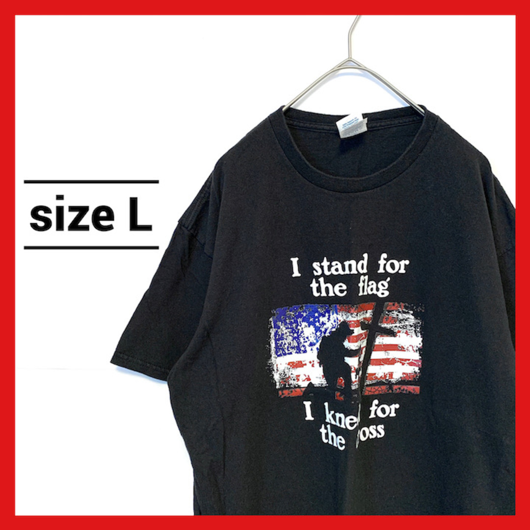 90s 古着 ノーブランド Tシャツ アメリカ ゆるダボ L  メンズのトップス(Tシャツ/カットソー(半袖/袖なし))の商品写真