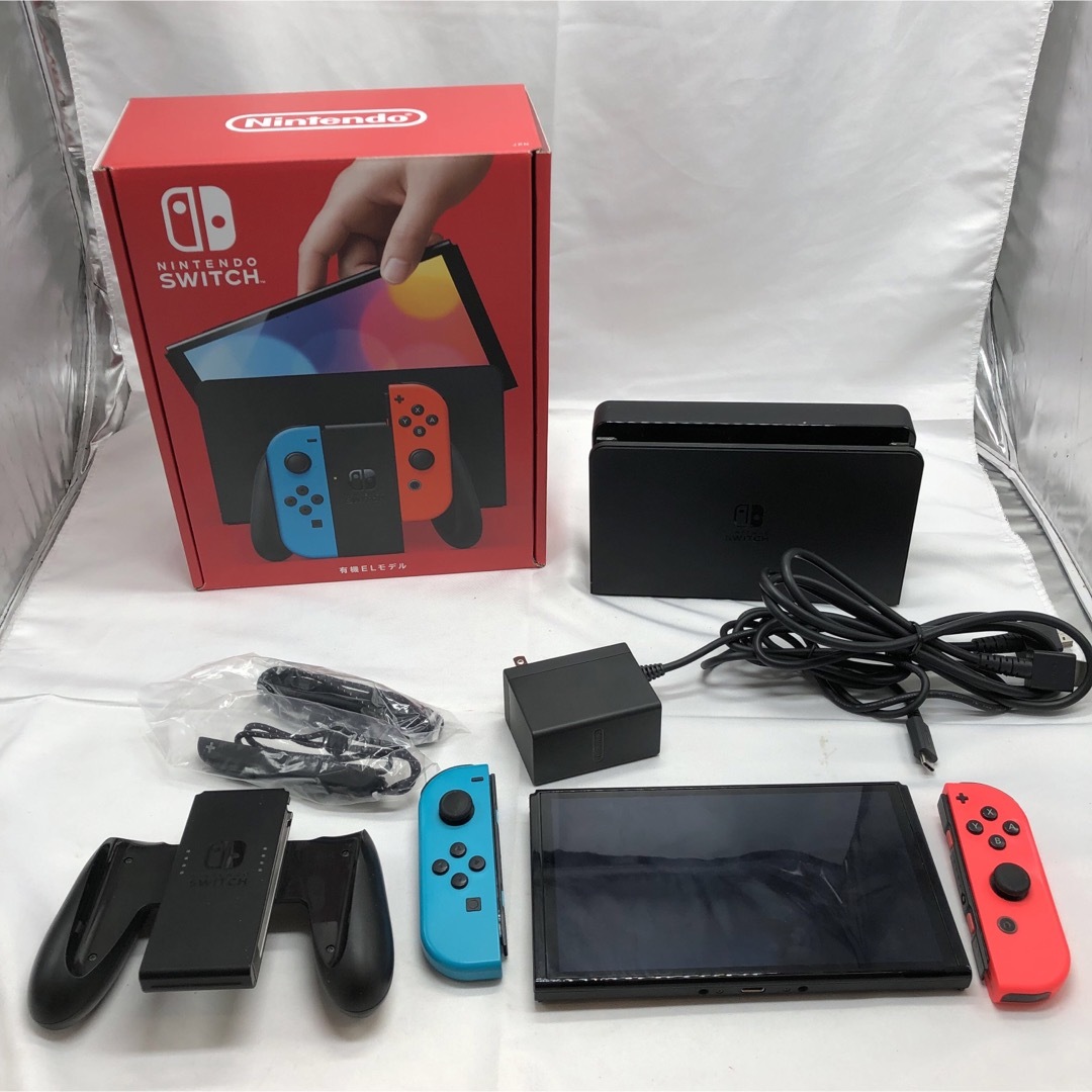 ニンテンドー Nintendo Switch (有機モデル) 綯い ブルー/ネオン ニンテンドー Nintendo Switch (有機モデル) 綯い ブルー/ネオン