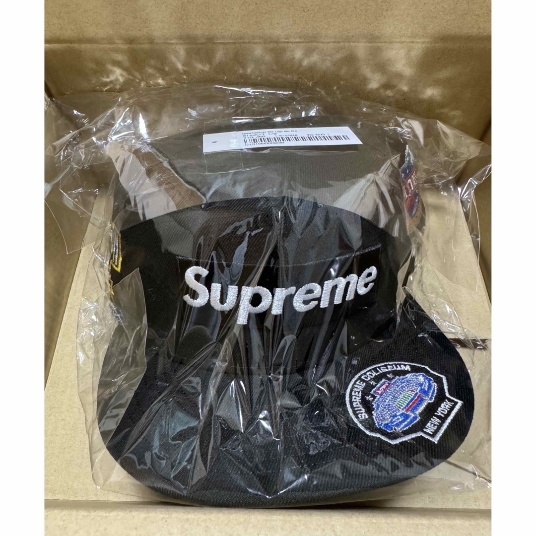 Supreme(シュプリーム)の新品 Championships Box Logo New Era 黒 キャップ メンズの帽子(キャップ)の商品写真