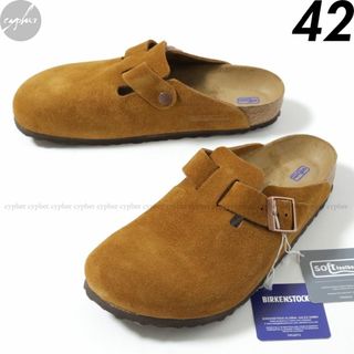 ビルケンシュトック(BIRKENSTOCK)の42 27cm 新品 ビルケンシュトック ボストン スエード レザー サンダル(サンダル)