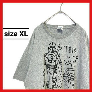 90s 古着 ノーブランド Tシャツ オーバーサイズ ゆるダボ XL (Tシャツ/カットソー(半袖/袖なし))