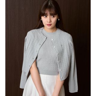 ハーリップトゥ(Her lip to)のHerlipto Essential Cable Knit Set(ニット/セーター)