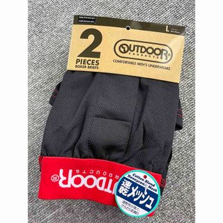 アウトドアプロダクツ(OUTDOOR PRODUCTS)のOUTDOOR 即乾メッシュボクサーパンツ 2枚組 Lsize 【#18】(ボクサーパンツ)