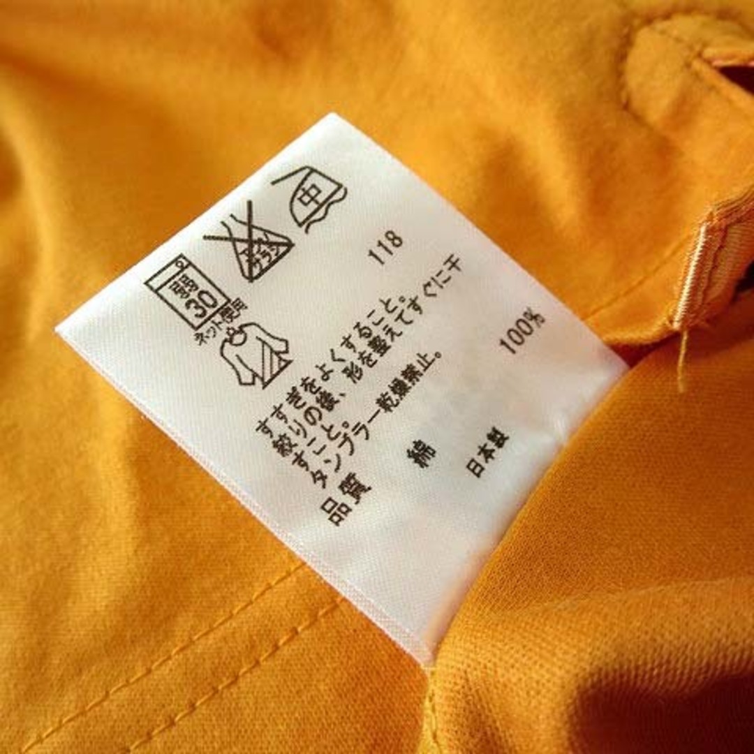 ジョセフオム ポロシャツ ミリタリー カッタウェイ コットン半袖 S 46 美品 メンズのトップス(ポロシャツ)の商品写真