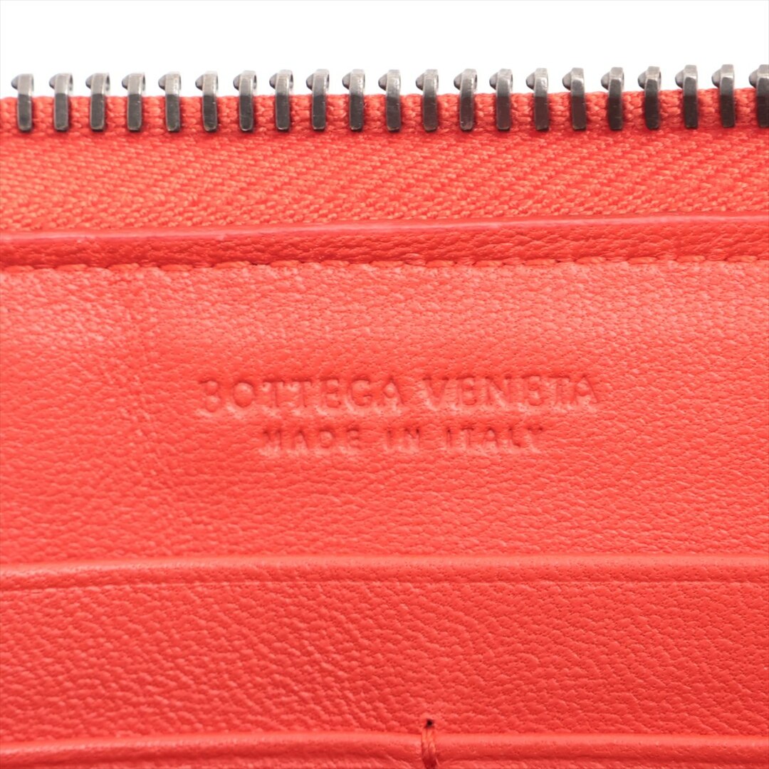 Bottega Veneta(ボッテガヴェネタ)のボッテガヴェネタ  クロコ型押し  レッド レディース 長財布 レディースのファッション小物(財布)の商品写真