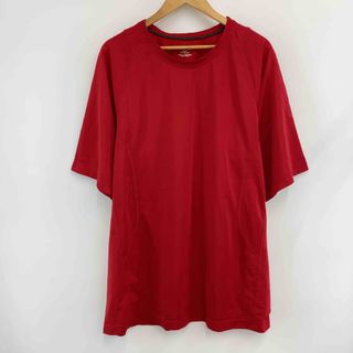 bcg ビーシージー メンズ Tシャツ（半袖）レッド(Tシャツ/カットソー(半袖/袖なし))