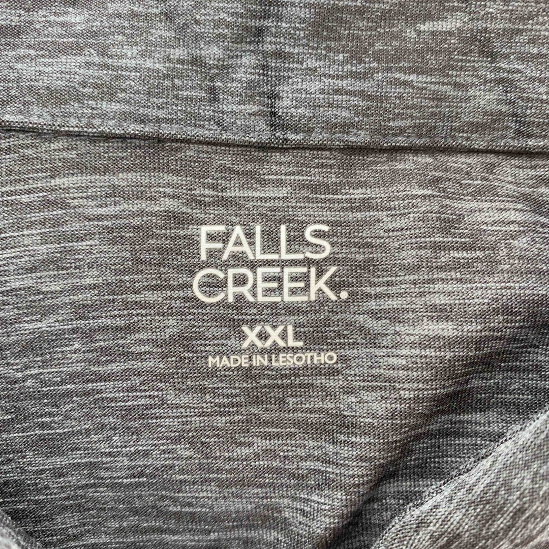 FALLS CREEK. フォールズクリーク  メンズ ポロシャツ チャコールグレー メンズのトップス(ポロシャツ)の商品写真