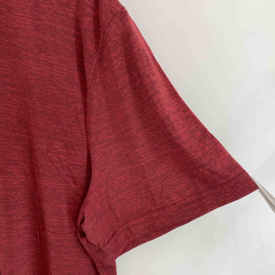 HAGGAR ハガー  メンズ ポロシャツ 赤系 メンズのトップス(ポロシャツ)の商品写真