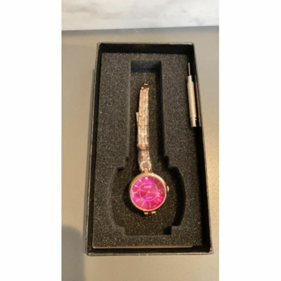 腕時計 レディース アナログ ブレスレット ファッション ウォッチ (ピンク) レディースのファッション小物(腕時計)の商品写真