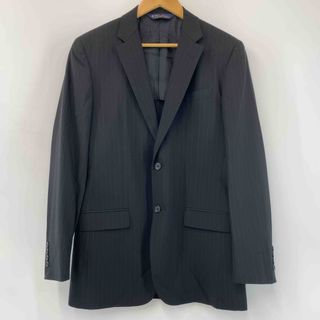 ブルックスブラザース(Brooks Brothers)のBROOKS BROTHERS ブルックスブラザーズ メンズ テーラードジャケット　スラックス　スーツセットアップ　ストライプ　毛混　黒(セットアップ)