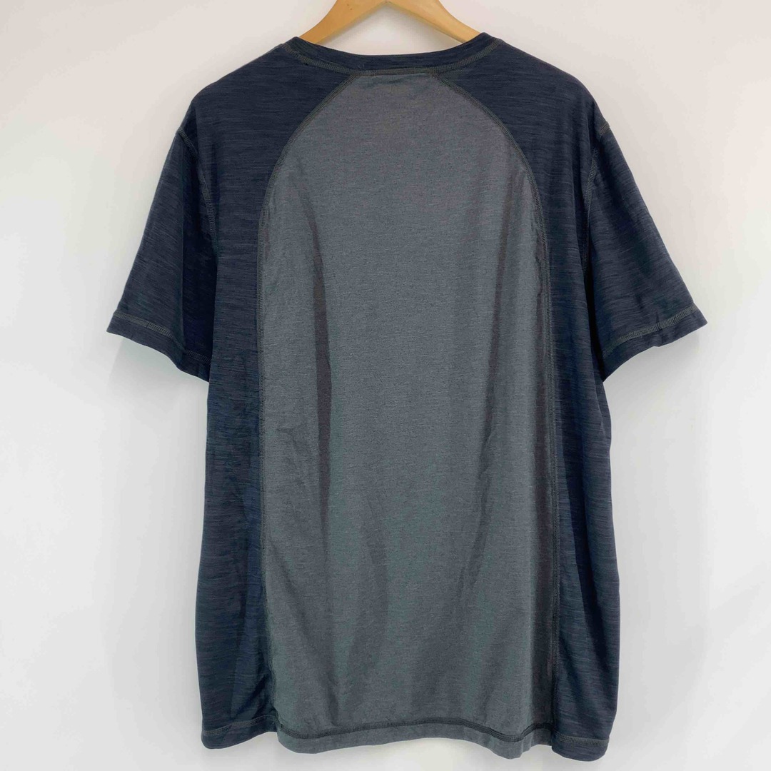 American Eagle(アメリカンイーグル)のAMERICAN EAGLE アメリカンイーグル メンズ Tシャツ　半袖　ラグランスリーブ　グレー　XXL メンズのトップス(Tシャツ/カットソー(半袖/袖なし))の商品写真