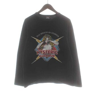 HYSTERIC GLAMOUR - HYSTERIC GLAMOUR MAXIMUM SOUND Tシャツ M 黒