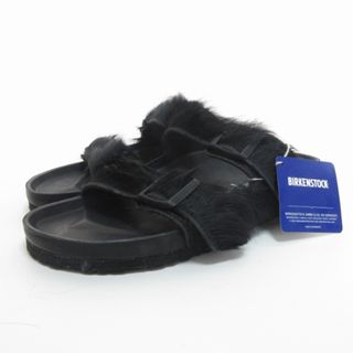 リックオウエンス(Rick Owens)のリックオウエンス × ビルケンシュトック タグ付き サンダル 黒 43 約28(サンダル)