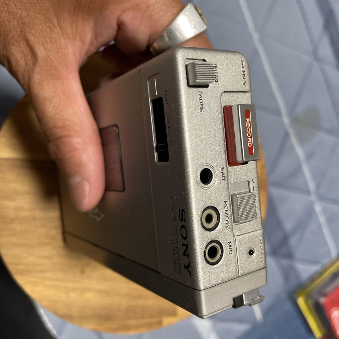 中古/稼働品】SONYプレスマン TCM-100 中古/稼働品】SONYプレスマン TCM-100