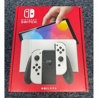 ニンテンドウ(任天堂)の新品　Nintendo Switch本体 有機ELモデル ホワイト(家庭用ゲーム機本体)