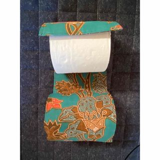 ハンドメイド　トイレットペーパーホルダーカバー(トイレ収納)