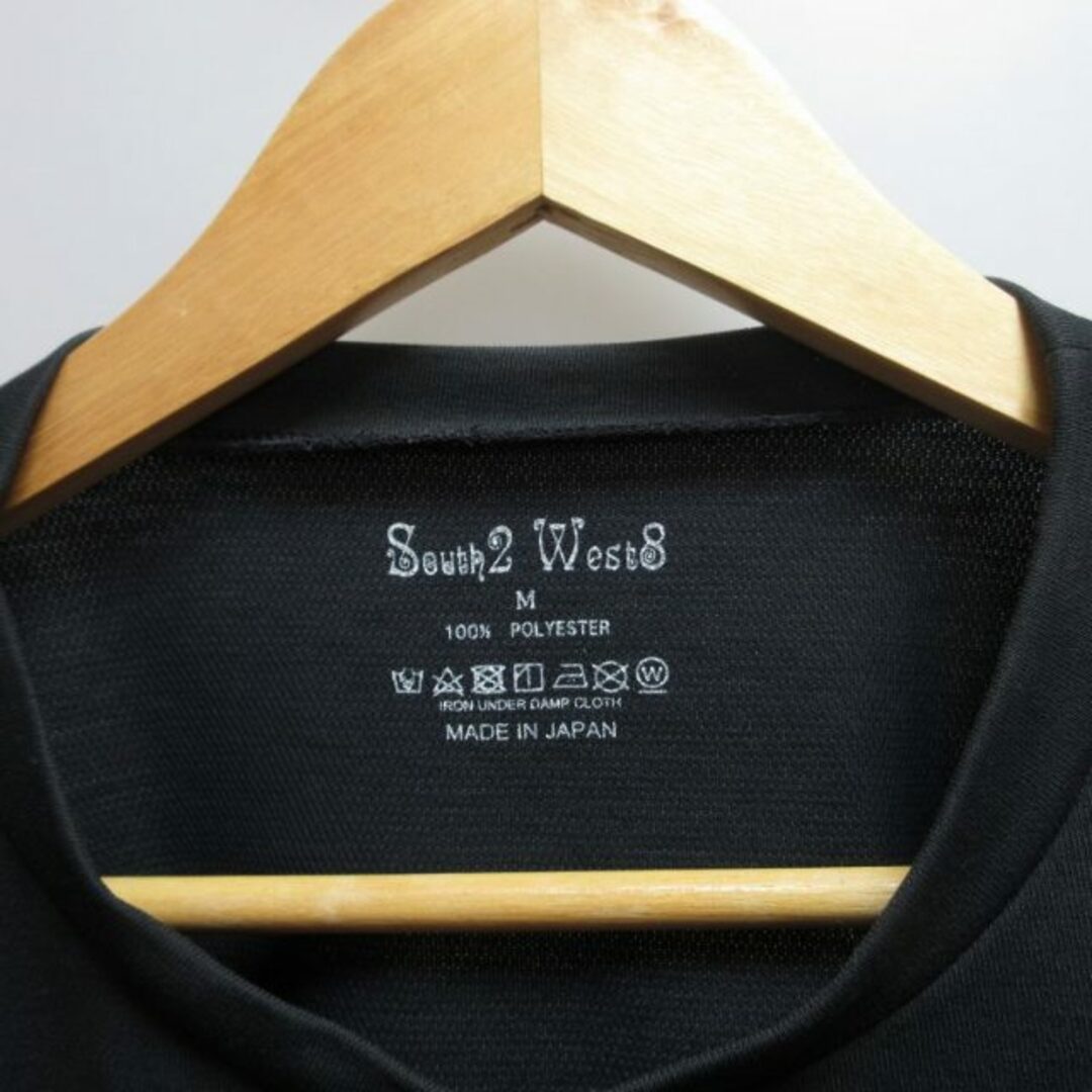 サウス2ウエスト8 S2W8 近年 Tシャツ カットソー 長袖 黒 Mサイズ メンズのトップス(Tシャツ/カットソー(七分/長袖))の商品写真