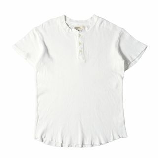 TMT - TMT ティーエムティー Tシャツ サイズ:M 20AW ミリタリー ヘンリーネック サーマル 半袖Tシャツ THERMAL S-SL HENLEY-NECK TEE ホワイト 白 トップス カットソー【メンズ】【中古】