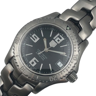 TAG Heuer - 　タグ・ホイヤー TAG HEUER リンク WT5210 ブラック ステンレススチール メンズ 腕時計