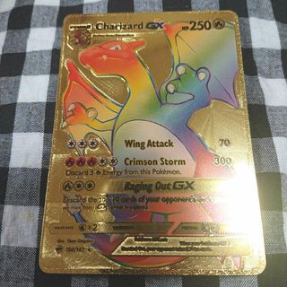 ポケットモンスター リザードン カード グッズ ゴールド 新品未使用(カード)