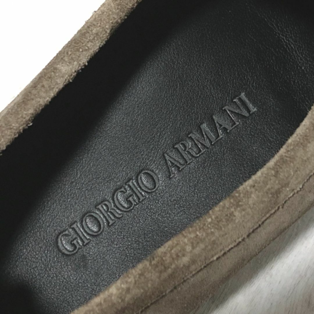 Giorgio Armani(ジョルジオアルマーニ)のアルマーニ ドライビング シューズ 40 GIORGIO ARMANI スエード メンズの靴/シューズ(スリッポン/モカシン)の商品写真