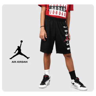 ジョーダン(Jordan Brand（NIKE）)の送料無料 新品 JORDAN バスパン メッシュショーツ ボーイズ M BLK(バスケットボール)