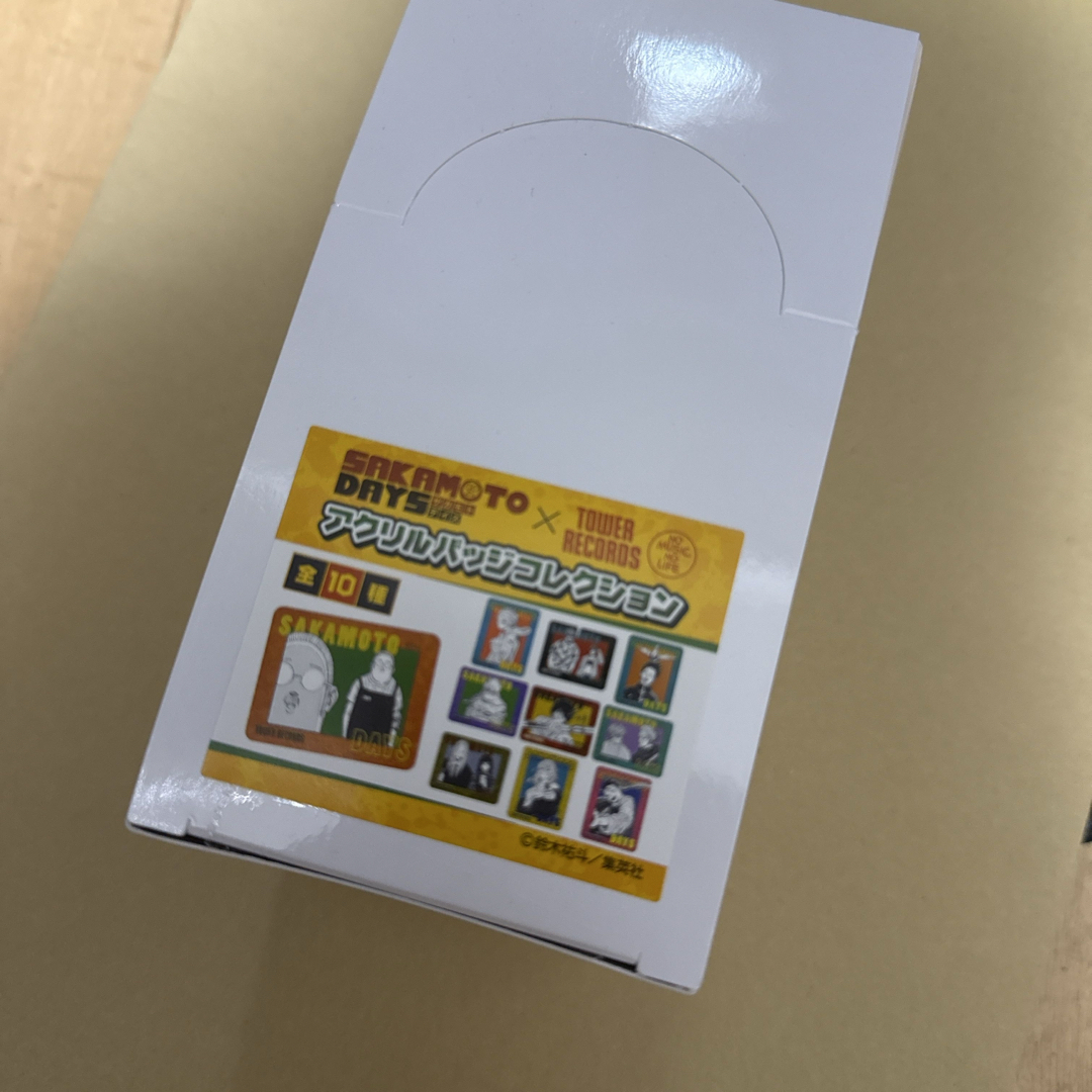 サカモトデイズ SAKAMOTO DAYS タワレコカフェ アクリルバッジ サカモトデイズ SAKAMOTO DAYS タワレコカフェ アクリルバッジ