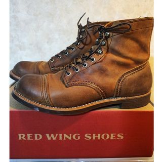 レッドウィング(REDWING)のレッドウィング アイアンレンジャー 8085 カッパー ラフ＆タフ(ブーツ)