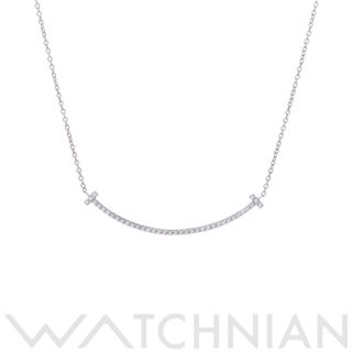 ティファニー(Tiffany & Co.)の中古 ティファニー TIFFANY & Co. レディース ネックレス K18ホワイトゴールド ダイヤモンド(ネックレス)