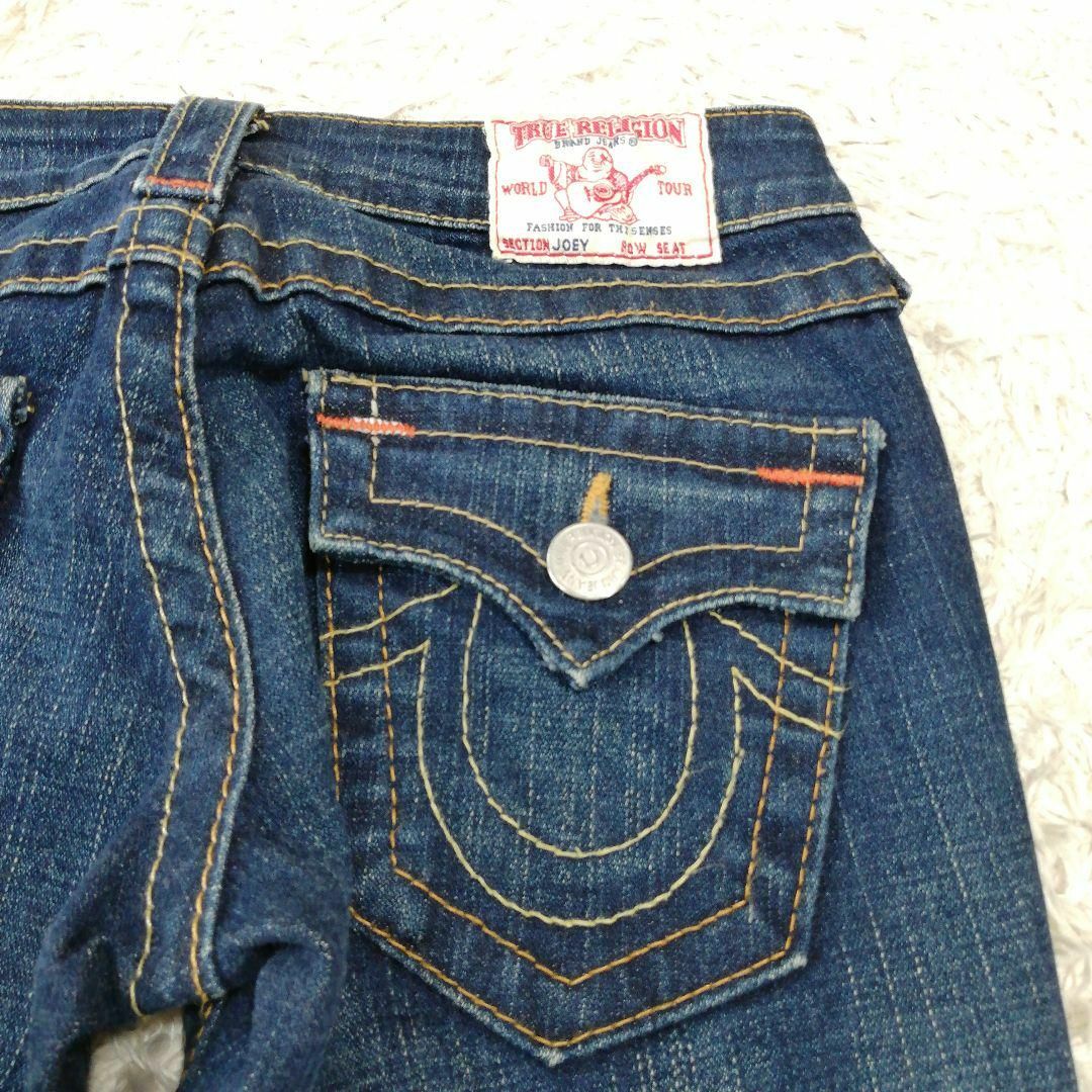 True Religion(トゥルーレリジョン)のTRUE RELIGION　ジーパン　デニムパンツ　ジーンズ　JOEY　フレア レディースのパンツ(デニム/ジーンズ)の商品写真