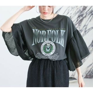 レプシィム(LEPSIM)のLEPSIM サイドフハクBIG-T 新品タグ付(Tシャツ(半袖/袖なし))