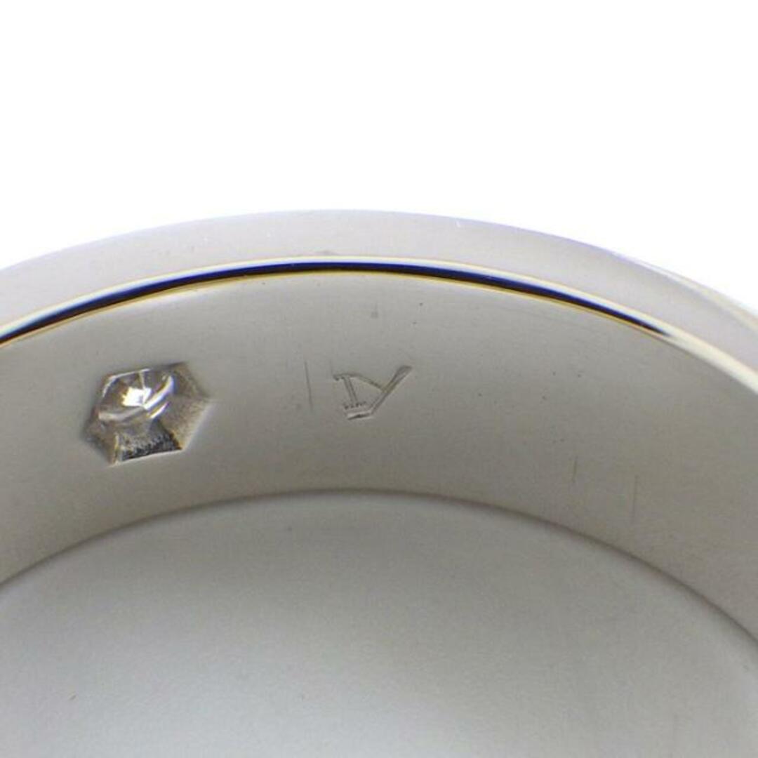 Cartier(カルティエ)のカルティエ Cartier リング ラブ ハーフ B4032500 3ポイント ダイヤモンド 計0.22ct K18WG 13.5号 / #54 【中古】 レディースのアクセサリー(リング(指輪))の商品写真
