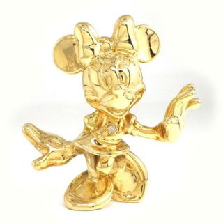 ディズニー Disney オーナメント Celebrate MICKEY 75 YEARS OF FUN ミニーモチーフ 75個限定モデル 6/75 ダイヤモンド K18YG 【中古】(キーホルダー)